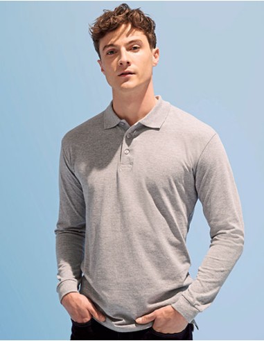 S-11328-Long Sleeve Polo Star